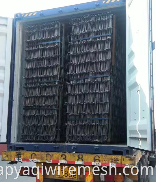 Panel Pagar Mesh Kawat yang Dikimpal Galvani di 12 Gauge 304 Panel Mesh Dikimpu Keluli Stainless